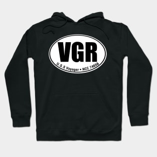 Voyager Travel Sticker Hoodie